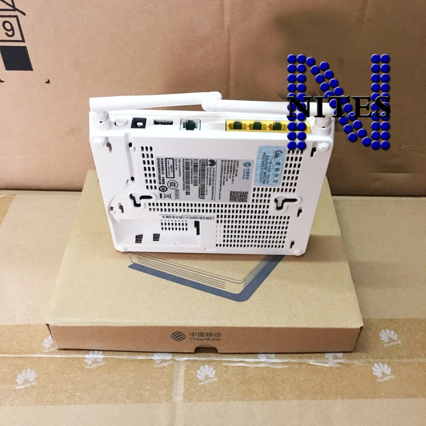Оригинальный терминал GPON HW HS8545M ONU 1GE + 3FE 1tel 1 wifi 1usb и английский интерфейс с
