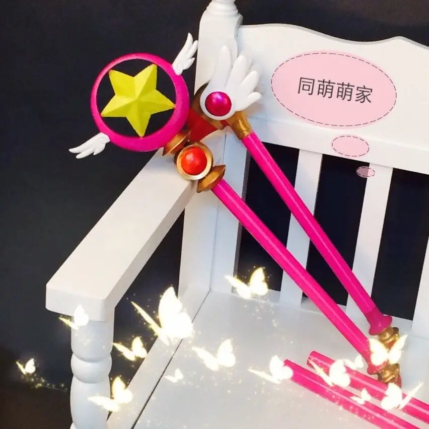 Кардcaptor SAKURA Card Captor Sakura Birdhead Star Magic Stick Staves аксессуары для косплея Porp|card captor sakura