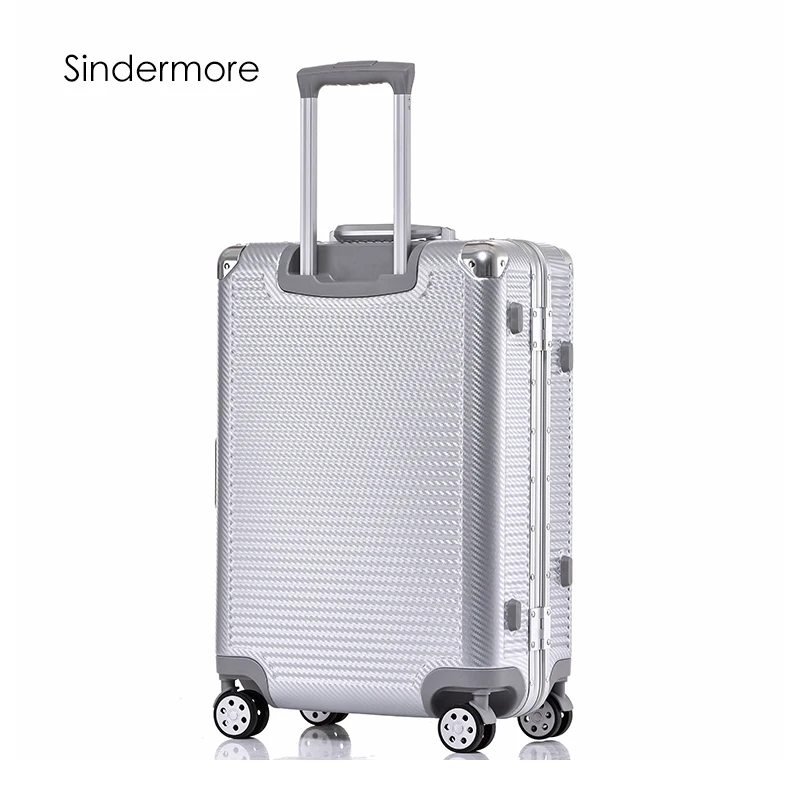 Sindermore 20 &quot24&quot 26 &quot28&quot PC VS алюминий рамки путешествия чемодан с выдвижной ручкой