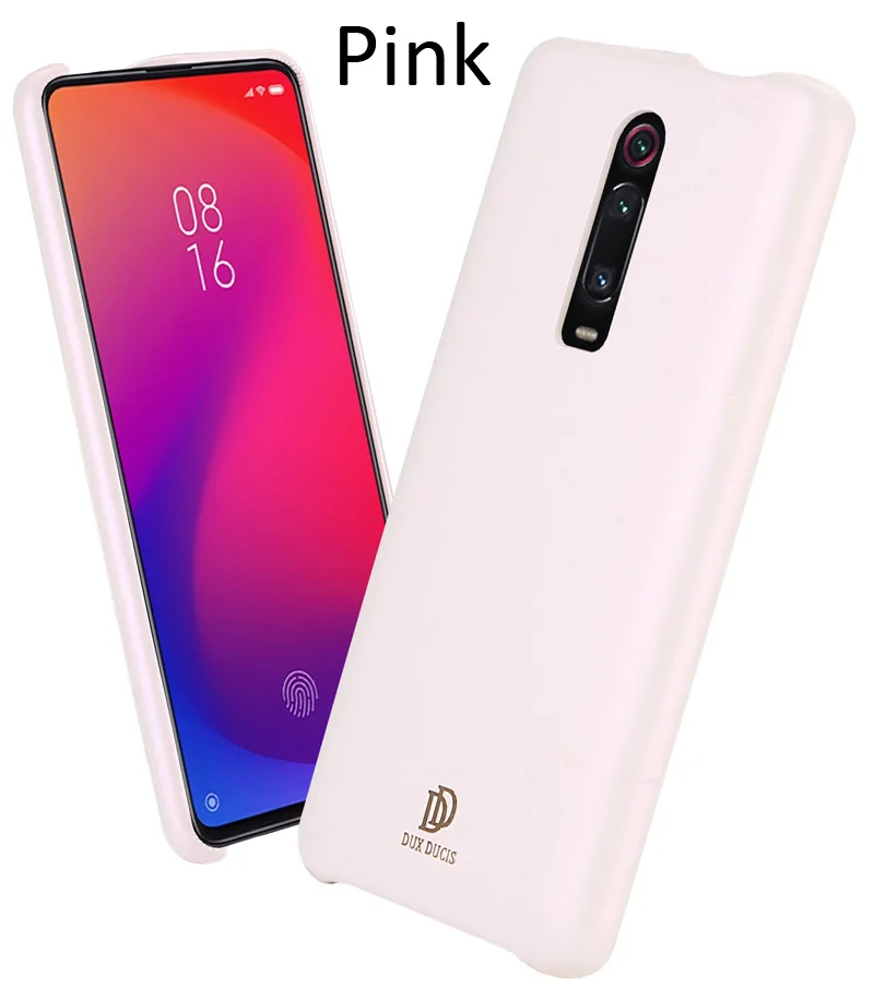 Pink DUX DUCIS чехол для Xiao mi Red mi K20 Pro mi 9 T Pro PU кожаный защитный чехол - Цвет: Pink