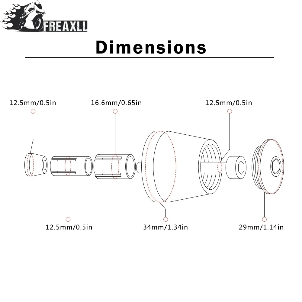 

7/8" 22mm Motorcycle CNC Aluminum Handlebar Grips Ends For RSV4 Rs125 SUZUKI GSR600 GSR400 GSR750 GSX-S750 DL1000 GS500E GS500F