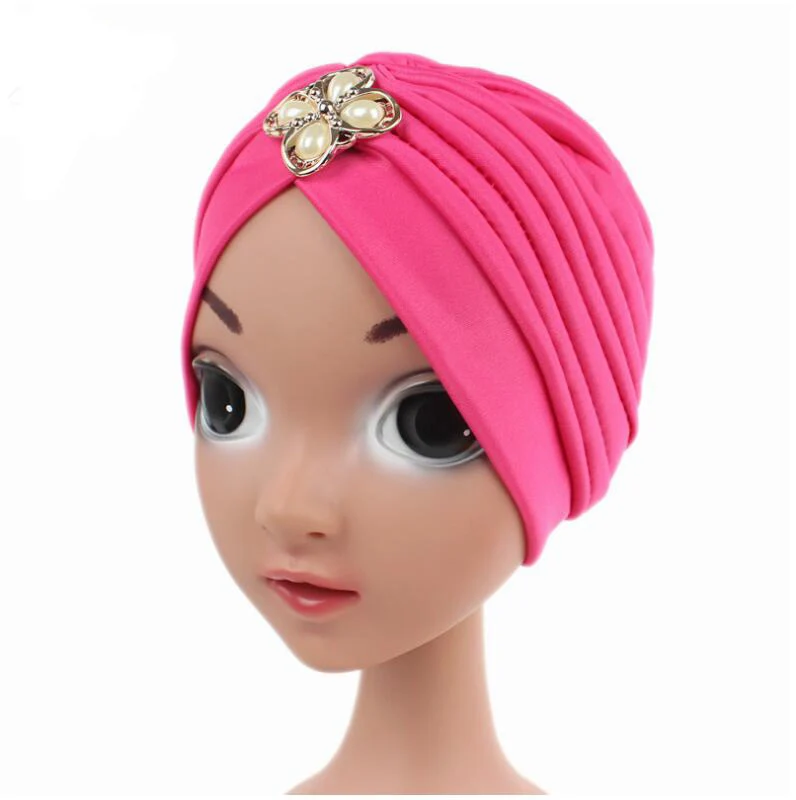 Новинка 2017 года шапка для девочек в индийском стиле тюрбан малышей с