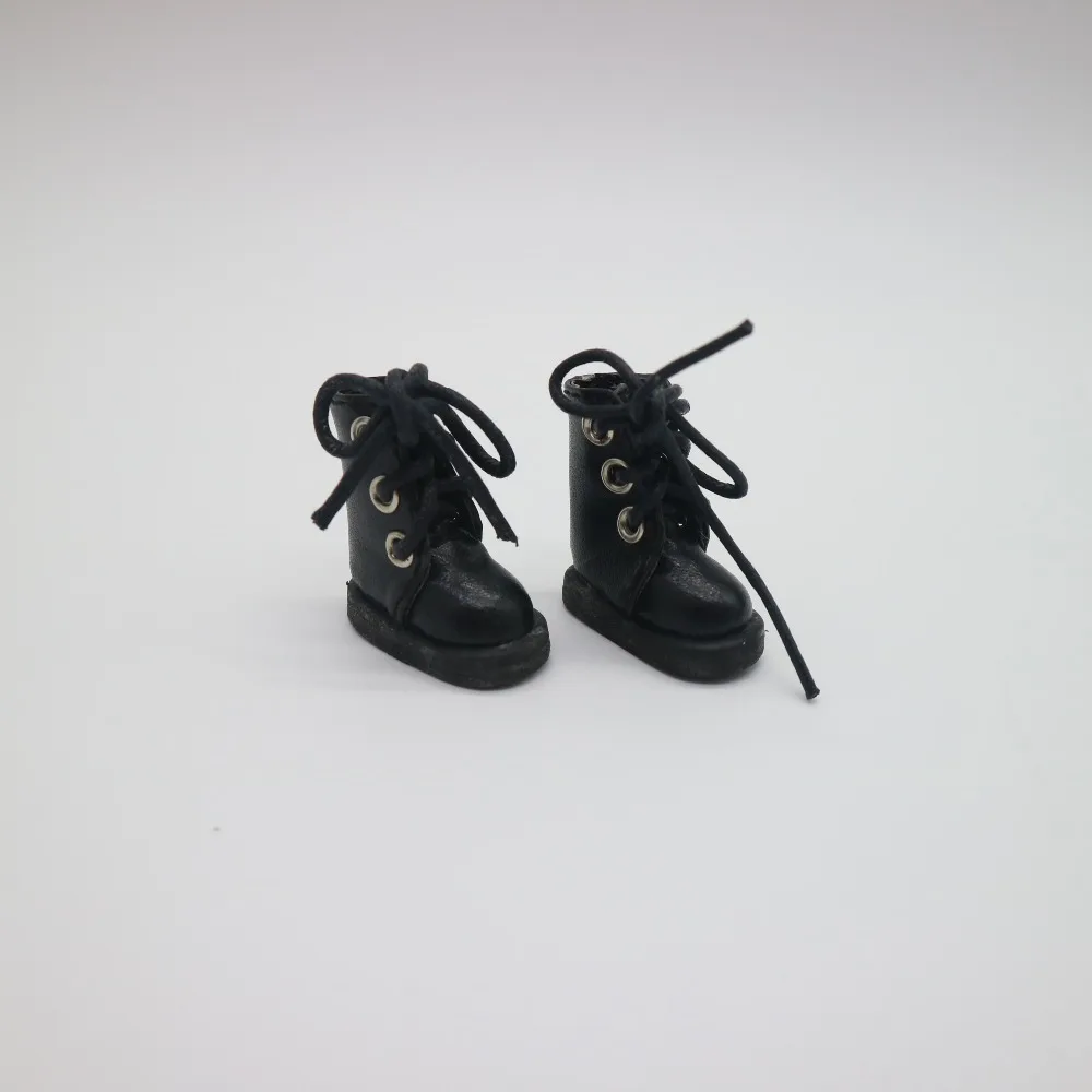 Обувь для кукол черные ботинки (подходит Блит Tang kou pullip 1/6 кукла) | Игрушки и хобби