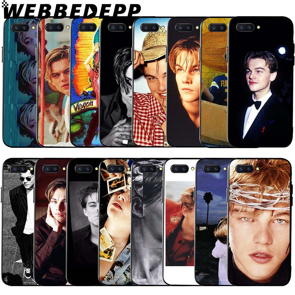 WEBBEDEPP Леонардо ДиКаприо мягкий чехол для Huawei Honor 6 7A Pro 7C 8C 7X 8X 8 9 10 lite Note10|Бамперы| |