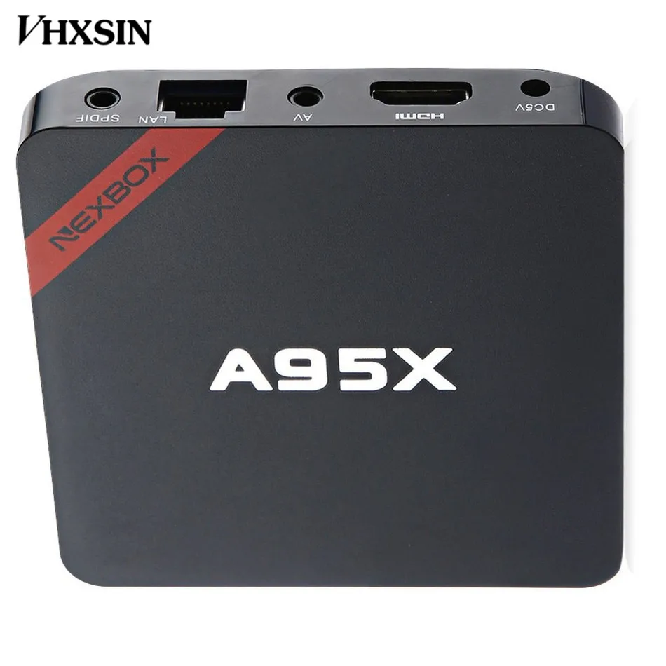 Vhxsin 10 шт./лот A95X Android 7 1 ТВ Box Amlogic S905W ГБ 8 Smart tv HD 2 0 4 K x | Электроника