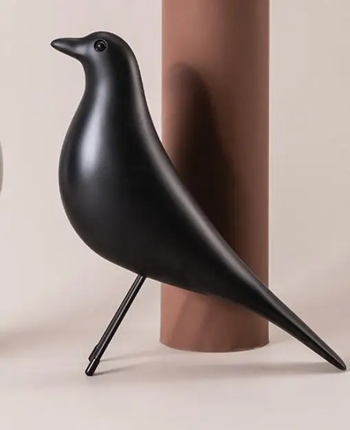 

Imsy bird-steady black Bird and Peace Animal современное простое украшение для птиц в скандинавском стиле креативное домашнее украшение для гостиной в белом и...