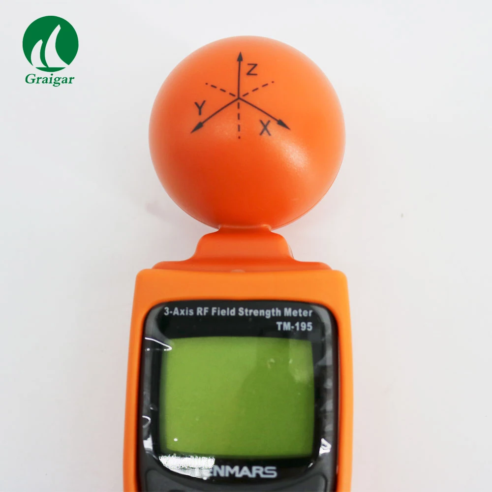 Tenmars TM195 3 осевой EMF RF измеритель электросмога тестер мощности|tester|tester metertester power |
