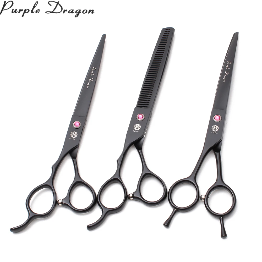 7-дюймовые ножницы для левой руки из нержавеющей стали животных прямые