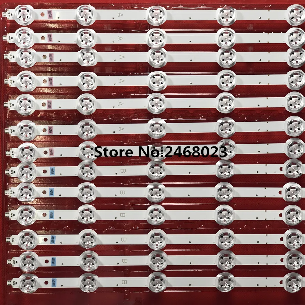 100% оригинал 13 шт./лот для SVS550AH3 (лти550hn12 LJ07 01256B)_ 8leds_rev0 _ 150324|Светодиодные ленты| |