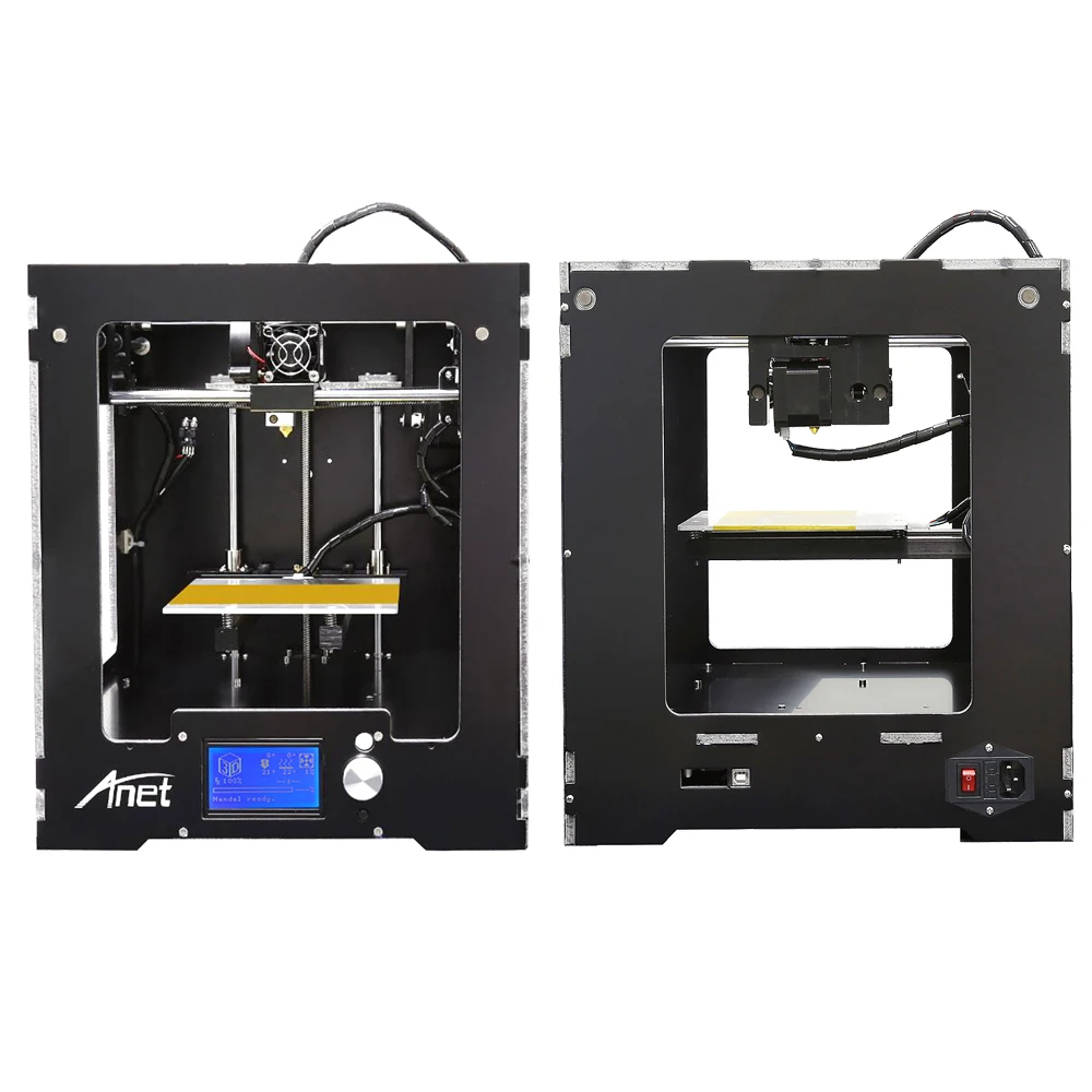 Anet A3S 2019 3d принтер высокого разрешения для продажи Полностью Собранный