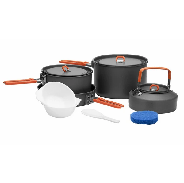 

Набор посуды Fire Maple pr, 4 кастрюли для кемпинга, пикника, твердый алюминиевый набор для приготовления пищи