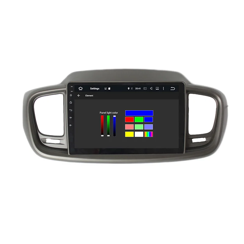 Aoluoya 10 2 &quotIPS 4 Гб RAM 32B ROM Восьмиядерный Android 8 0 Автомобильный DVD плеер для KIA Sorento 2015