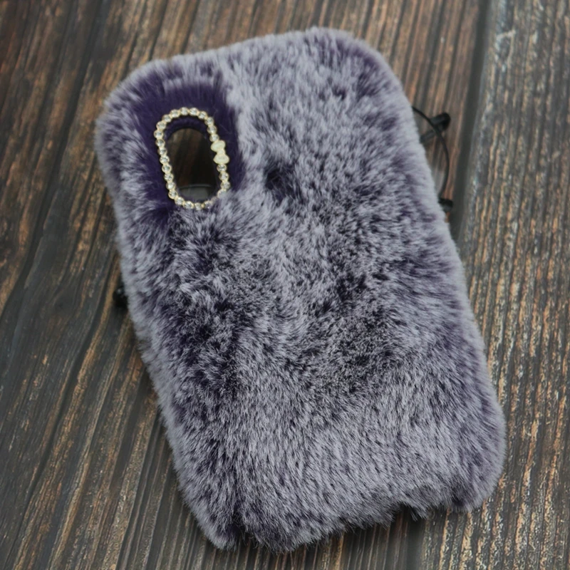 Пушистый Плюшевый чехол для телефона Etui Xiaomi Redmi 6 Pro мягкий силиконовый задней