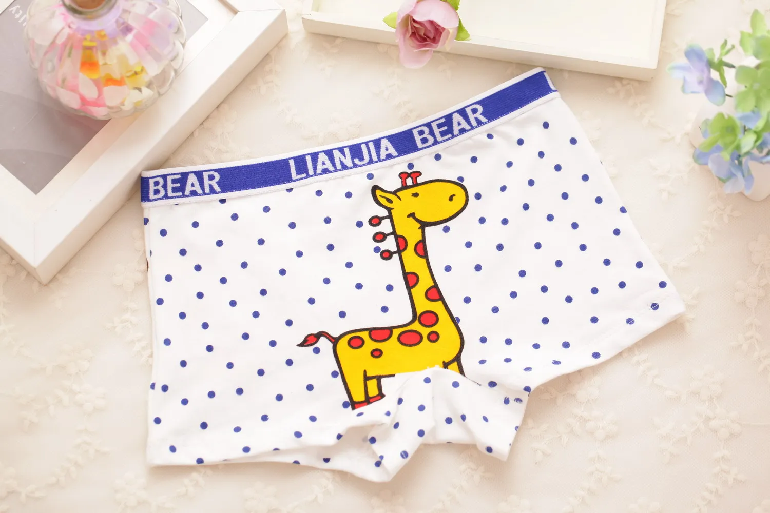 1 шт. прекрасный для маленьких мальчиков хлопок Нижнее бельё студент трусы