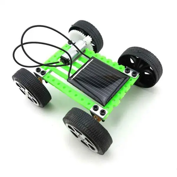 Игрушки на солнечных батареях 1 Набор мини игрушка Diy автомобильный набор Детский