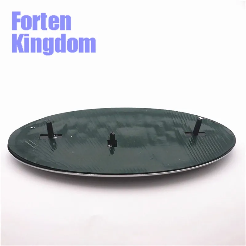 Forten Kingdom синяя линия полицейский флаг США логотип 9 дюймов ABS алюминиевая Автомобильная Передняя решетка гриль капот овальная эмблема значок 4L34-15402A-CA