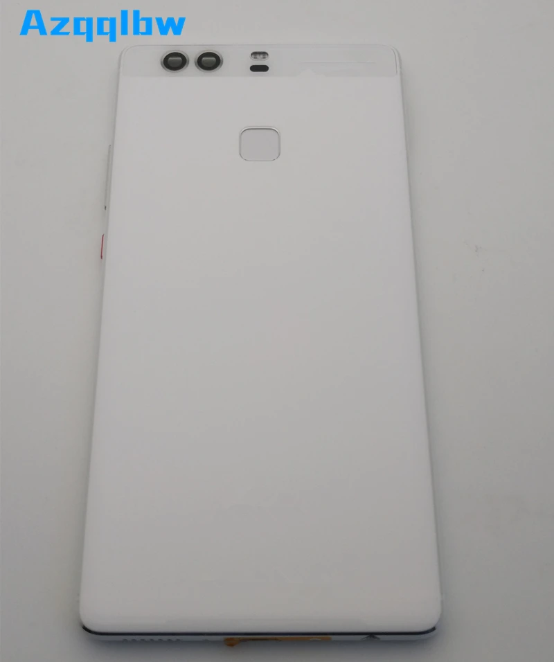 Azqqlbw для Huawei P9 Plus батарея чехол задняя дверь крышка + отпечатков пальцев объектива