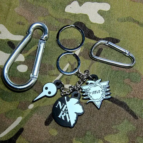 Светящиеся Evangelion EVA брелок тактический боевой 3D ПВХ патч значки PB488|patch badge|3d pvc