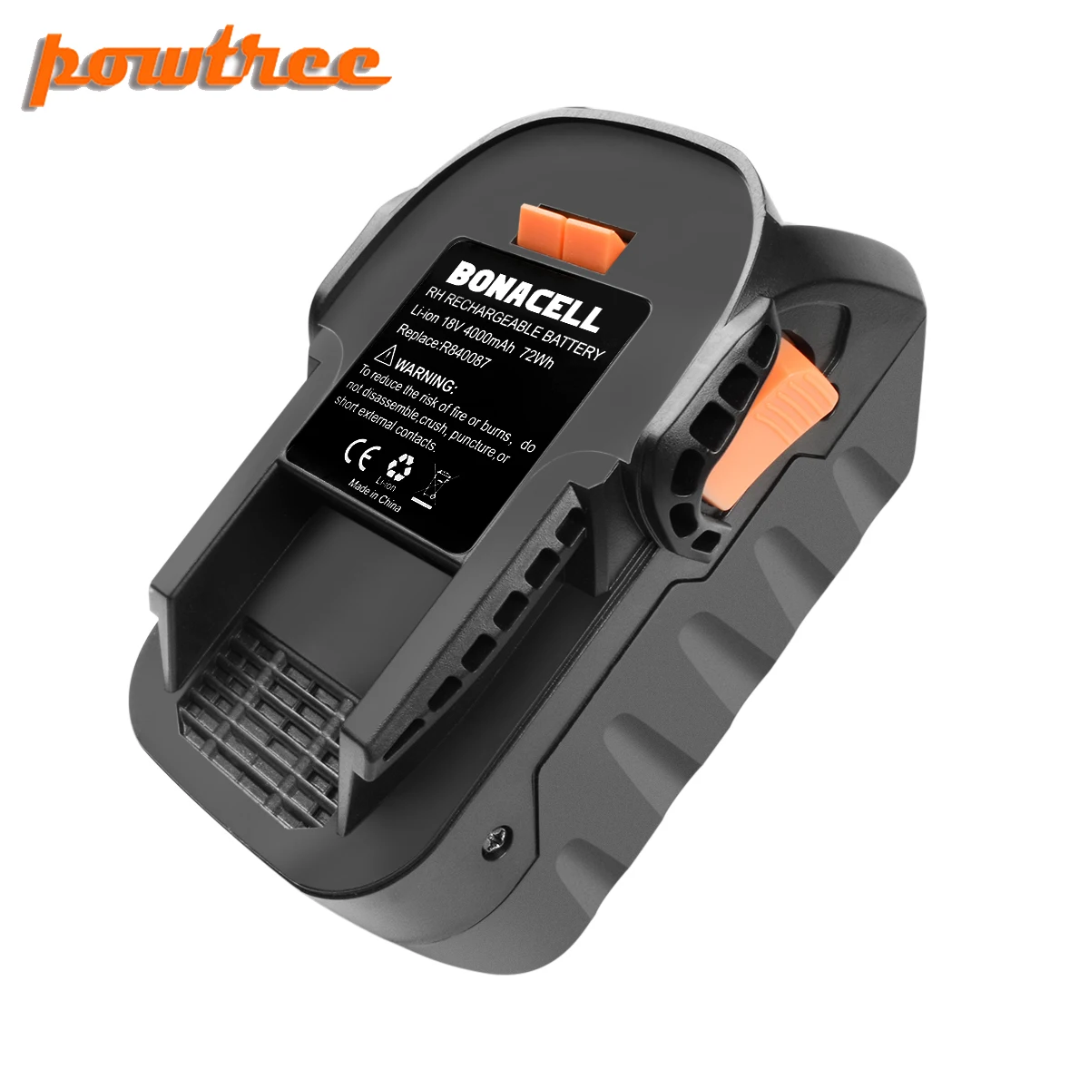 Литий ионная аккумуляторная батарея Powtree 4000 мАч 18 в для RIDGID R840083 R840085 R840086 R840087