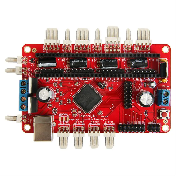 Brand Teensylu v0.8 Hi3D 3D Printer Motherboard Main Control Panel Driver Board for Arduino | Электронные компоненты и