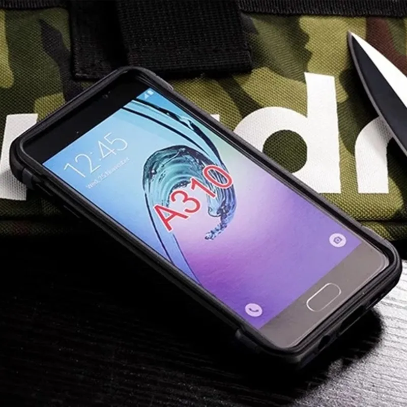 Army Camo Camouflage Pattern Phone Case For Samsung Galaxy A9 A7 A6 A8 Plus 2018 A750 A3 A5 2017 A9S pro Armor |
