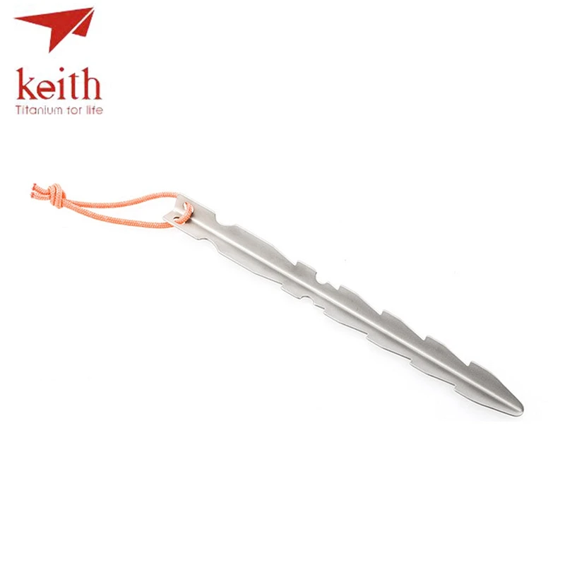 Keith Pure Titanium штыри для тентов 2 шт. палатка портативная кемпинга на открытом