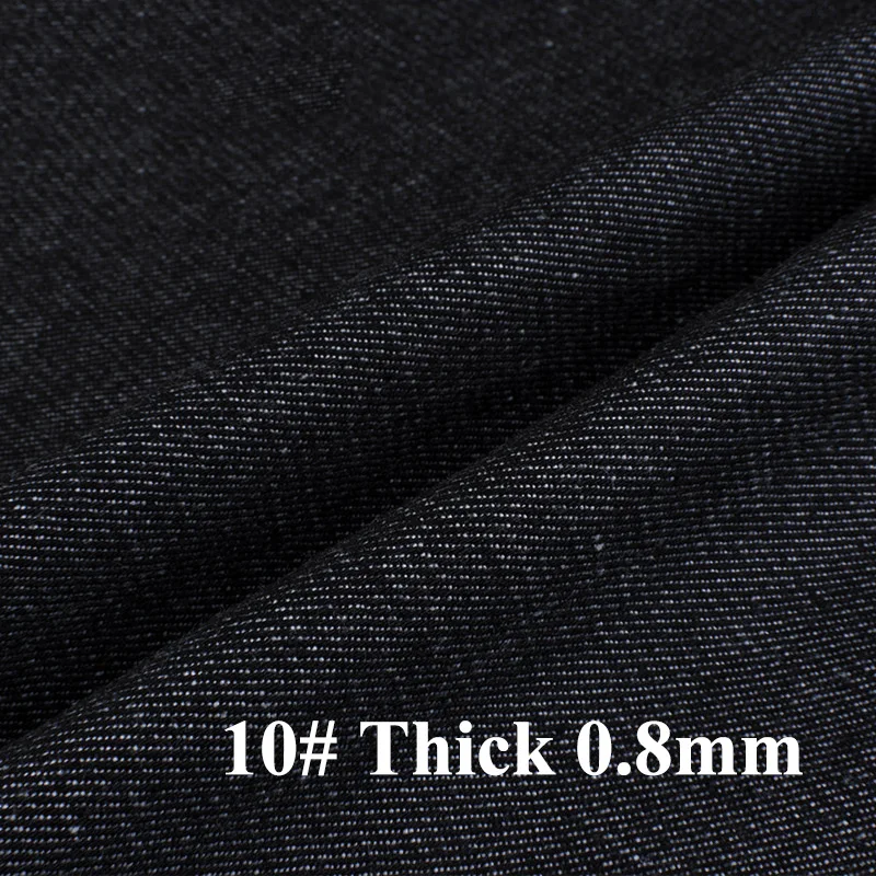 10-0.8mm Meetee, 50*150 см, Потертая джинсовая ткань, хлопок, тонкая/плотная ткань для штанов, рубашек, одежды, фартук, ручная работа, летняя одежда FA206 - Цвет: 10-0.8mm
