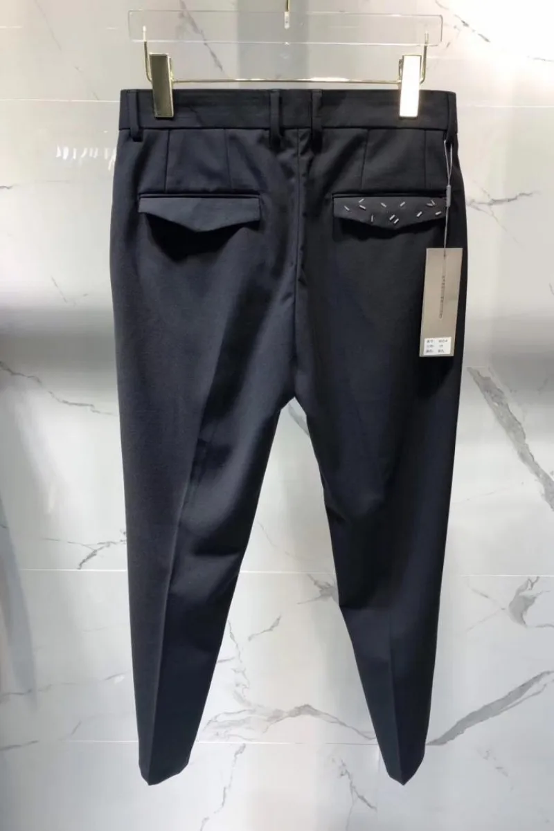 Мода осень-зима Италия новейшие дизайнерские Slim Fit Бизнес Повседневное Для мужчин костюмы 2 шт наборы Блейзер и брюки брендовая одежда