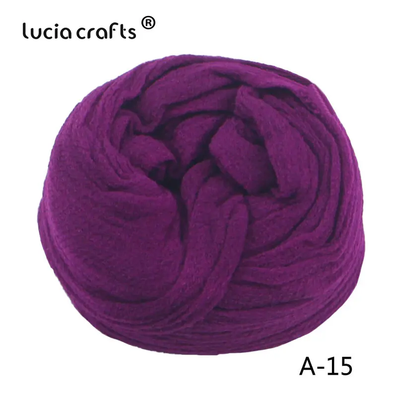 A15 6pcs Lucia crafts приблизительно 1,5-1,8 м разноцветные нейлоновые чулки материал для изготовления цветов аксессуары ручной работы 6 шт/20 шт C0102 - Цвет: A15 6pcs