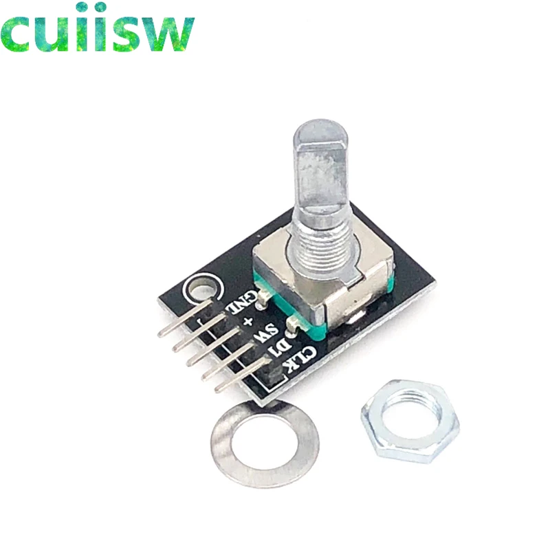 1 шт. модуль роторного датчика arduino KY-040 | Электронные компоненты и принадлежности