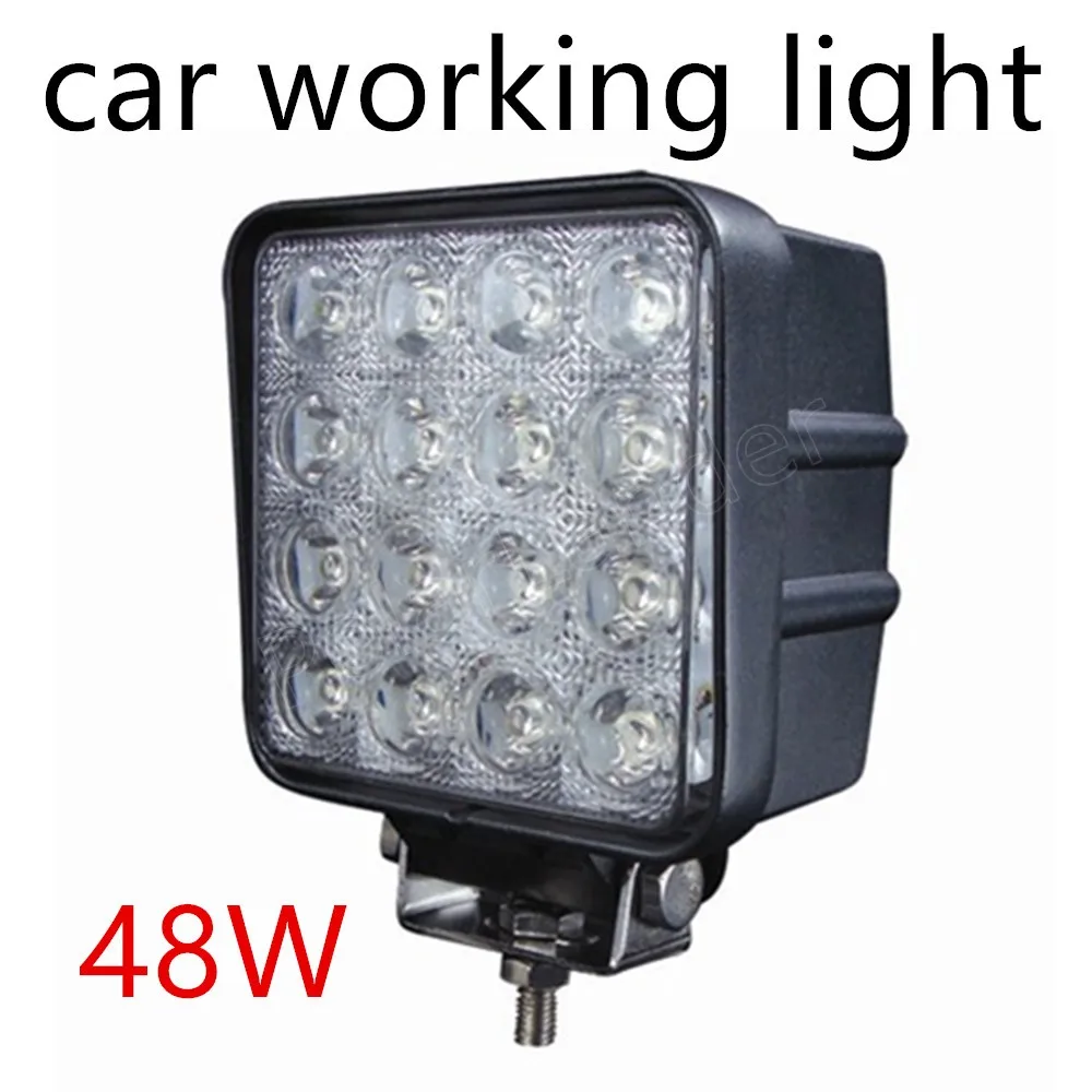 

2X 48W LED Work Light Motorcycle Driving Offroad Boat Car Tractor Truck SUV ATV Spot 12V 24V best selling