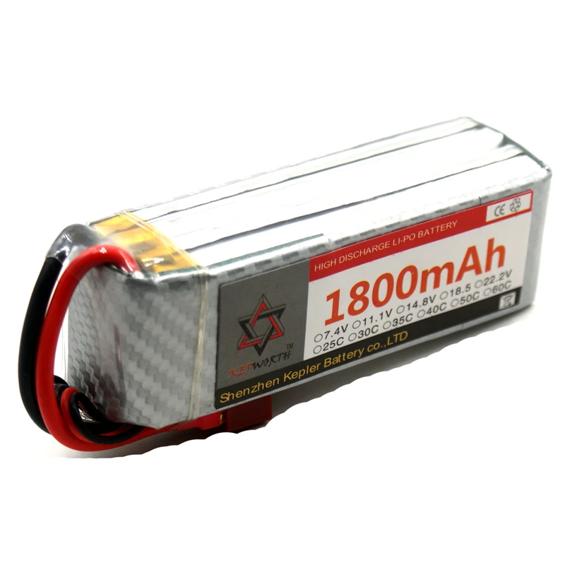 

4s 14.8v 1800mAh Lipo Battery RC Car Plane Boat Lithium Ion Polymer Battery For Truck Tank Drone Helicopter