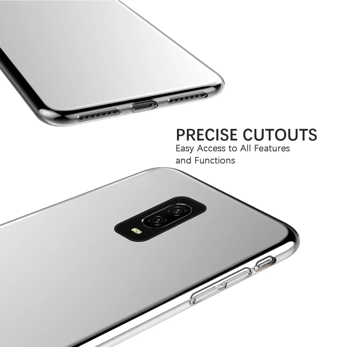 Чехол для OnePlus 6 T 5G Прозрачный Мягкий Силиконовый ТПУ защитный чехол задняя