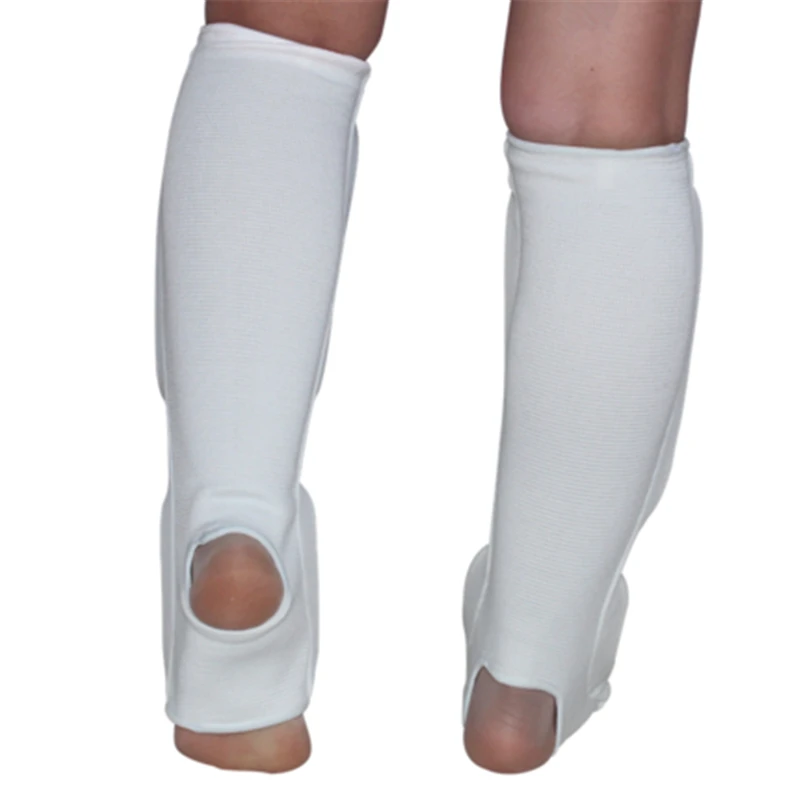 Новинка высококачественные защитные накладки на ногу для каратэ и тхэквондо