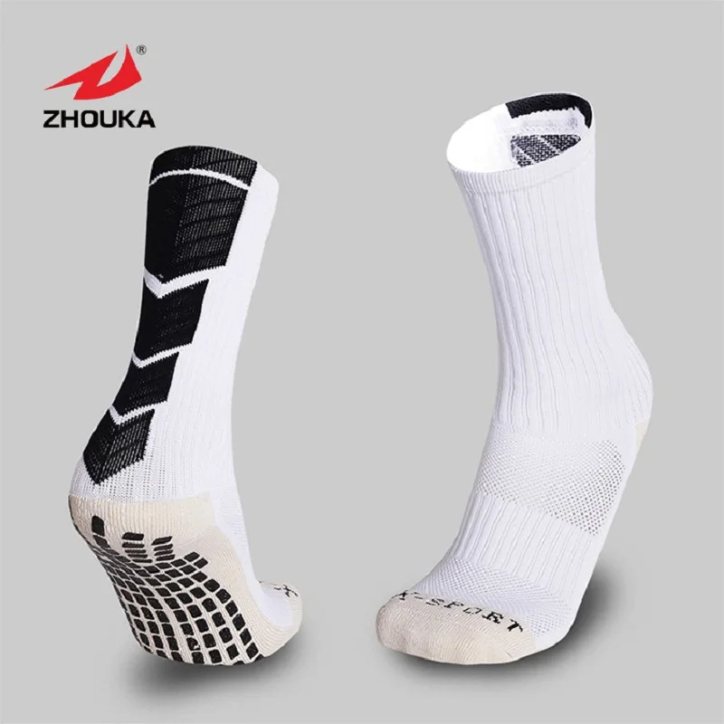 2019 Men Summer Running Cotton Rubber Socks Football Soccer High Quality Anti Slip Breathable Women Cycling |