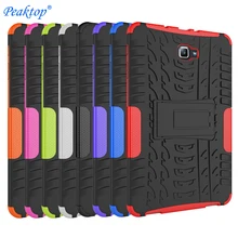 For Samsung GALAXY Tab A A6 10.1 case T580 T585 T580N T585N 10.1inch Tablet case Silicon TPU+PC shell Shockproof Stand Cover+pen
