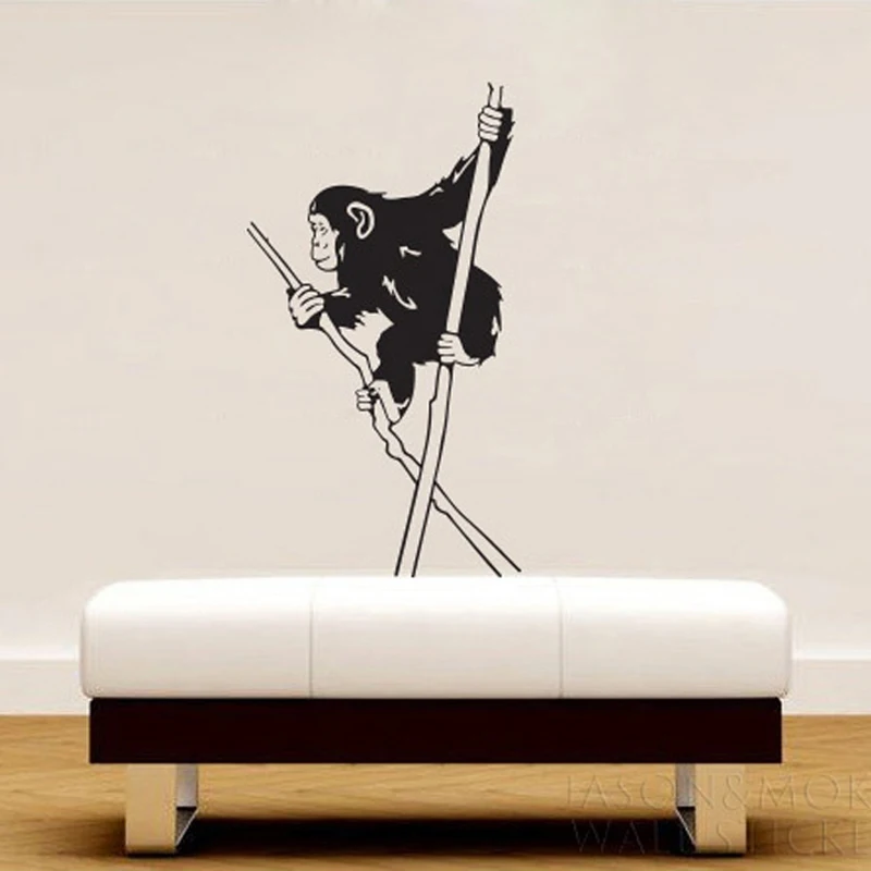 Бэнкси забавные орангутанг пижама с принтом обезьяна акробатики знак животного