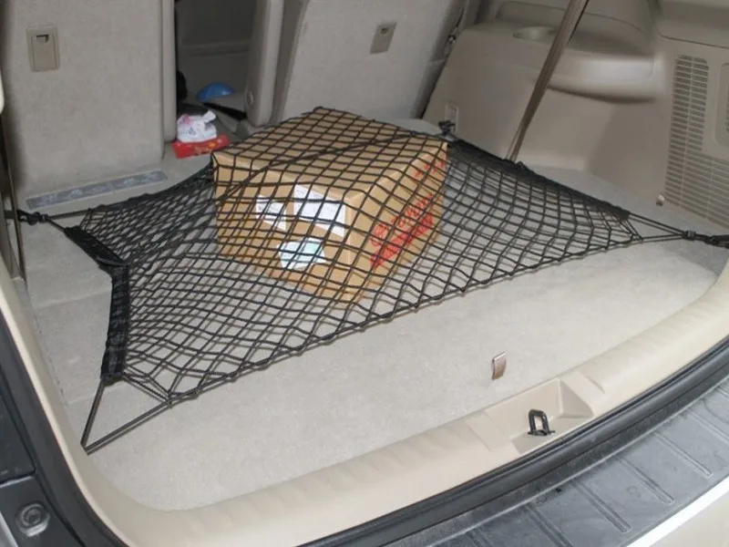 

Under Trunk Cargo Net Bag Rear Luggage Fit For Subaru Forester XV Outback Legacy Impreza Tribeca Car accessories Nylon 1pc