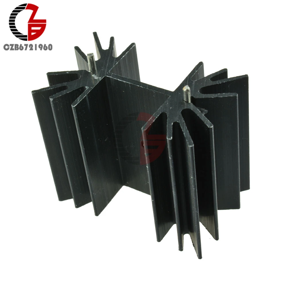 Охлаждающий плавник для Mosfet транзисторов 35x42x25 4 мм|fins|fin heat sinkfinned aluminum |