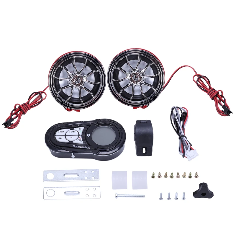 Водонепроницаемая Bluetooth Колонка для мотоцикла аудиосистема звуковая