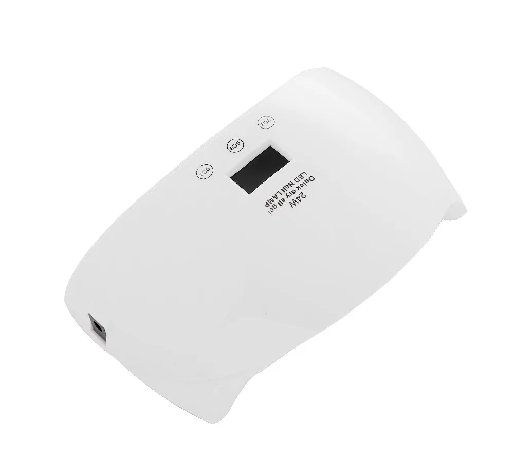 Уф-лампа для сушки гель-лака с жк-дисплеем 24 вт | Красота и здоровье