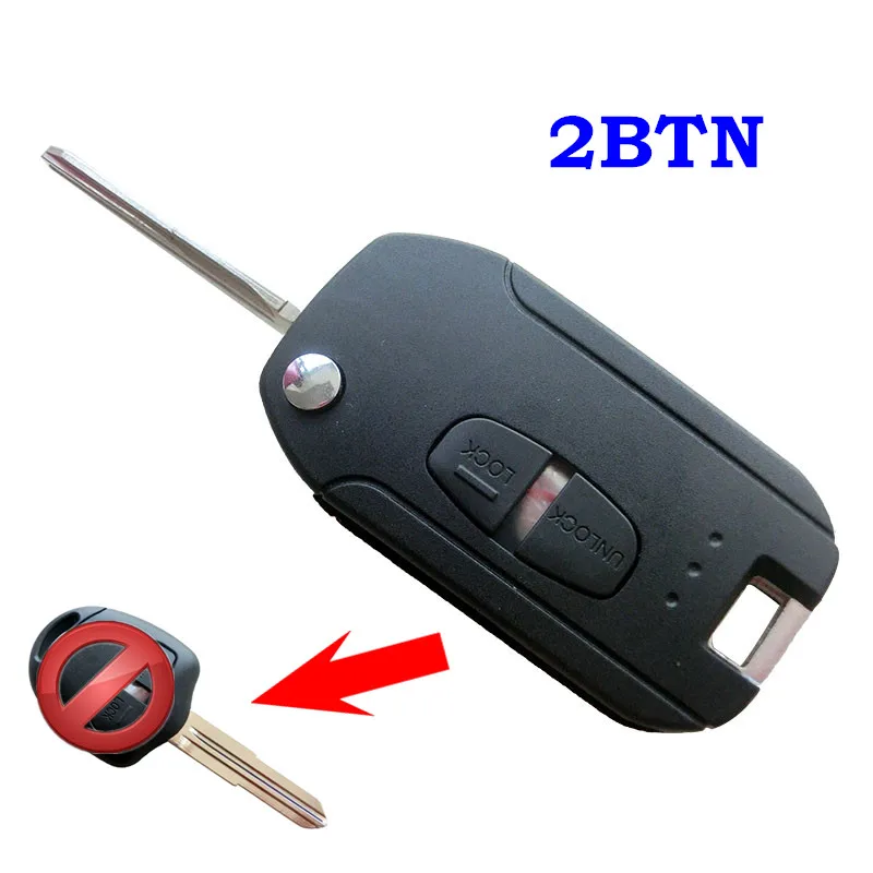 Чехол для ключа с дистанционным управлением и правым лезвием Mitsubishi Lancer Evo Colt Outlander