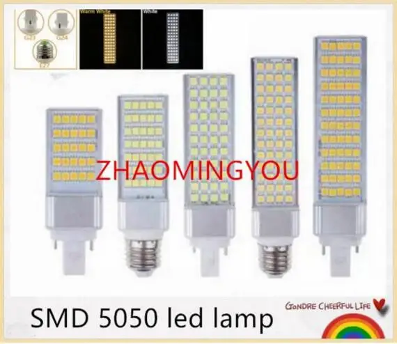10 шт. светодиодная кукурузная лампа SMD 5050 Светодиодная 180 degeree AC85 265V 7 Вт 9 12 13 15 16 E27
