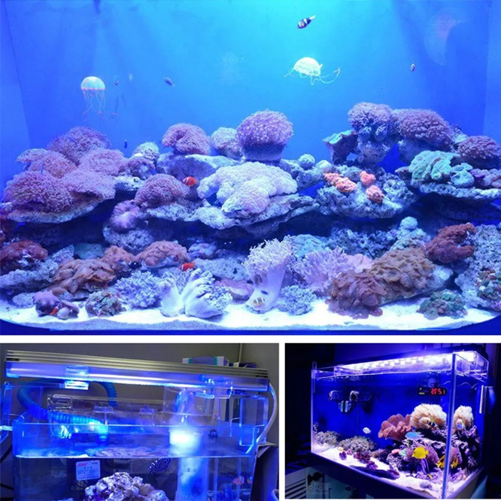 Светодиодная лампа для аквариума IP68 RGB светодиодная 5050 SMD водонепроницаемая