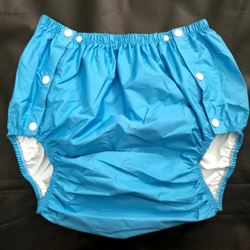 

Free Shipping FUUBUU2204-BLUE-XXL part Safety trousers/ Physiological pants/Adult Diaper/incontinence pants /Pocket diapers