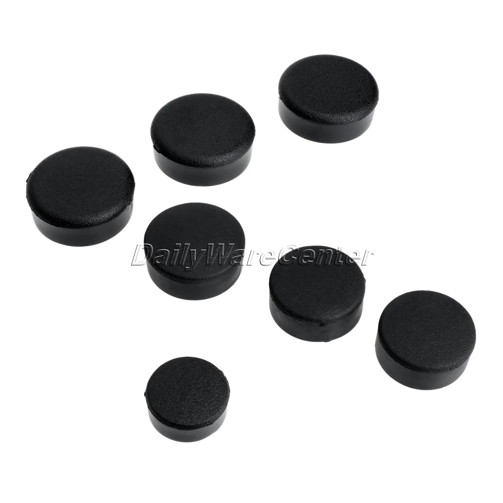 1 комплект/7 шт. черные резиновые Обтекатели рамы мотоцикла Заглушки для Kawasaki Ninja