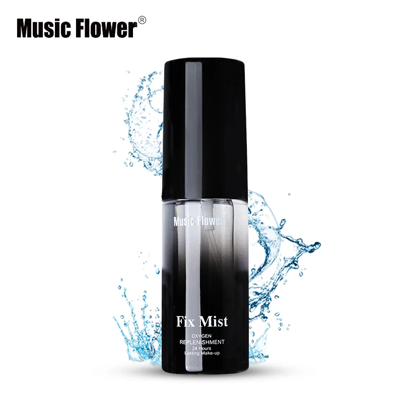 Бренд Music Flower однократная фиксация макияжа спрей для лица тумана макияж 24 часа