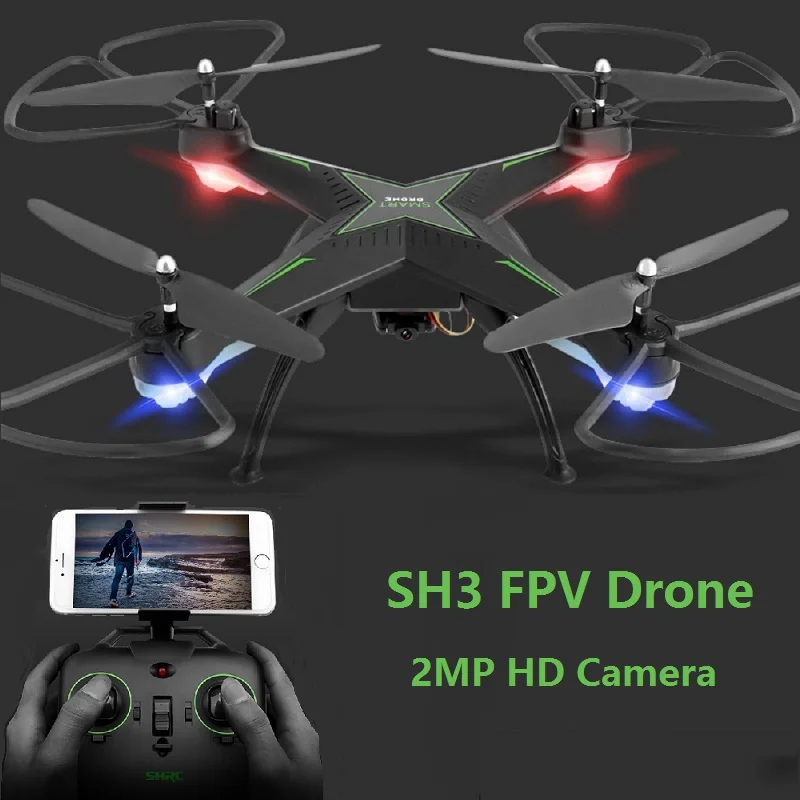 HR SH3 2MP 720 P Wi Fi FPV Камера 2 4 г 4CH Безголовый режим один ключ Авто возвращены высота