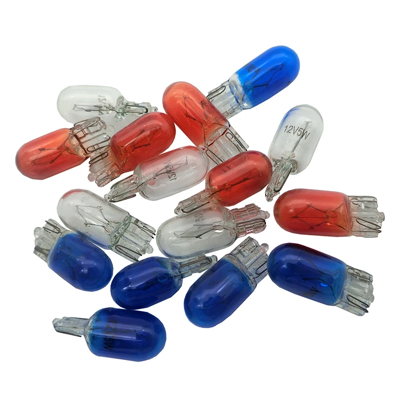 10x T10 галогенная лампа W5W W3W или точечный луч 12V 3W 194 158 боковые клинья автомобильный