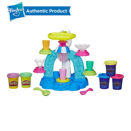 B0306EA10-Ice Cream Hasbro Play-Doh кухонные творения Swirl'n совок для мороженого 5 унций банки для возраста 3 и выше Play Doh нетоксичные разные цвета - Цвет: B0306EA10-Ice Cream